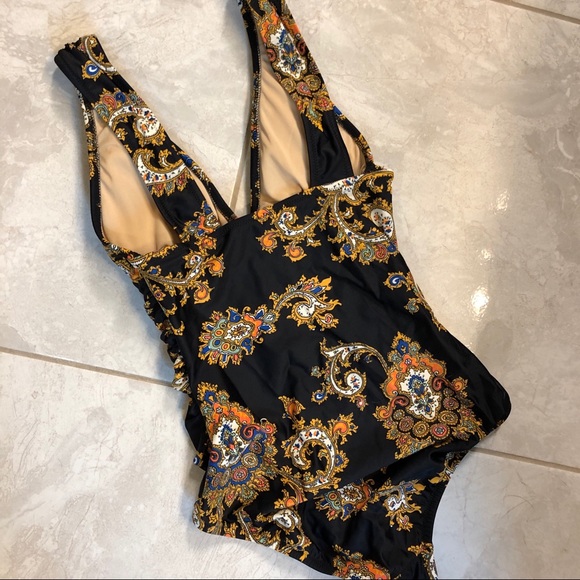 JCrew Ruched Swimsuit Size 0 - Picture 2 of 8